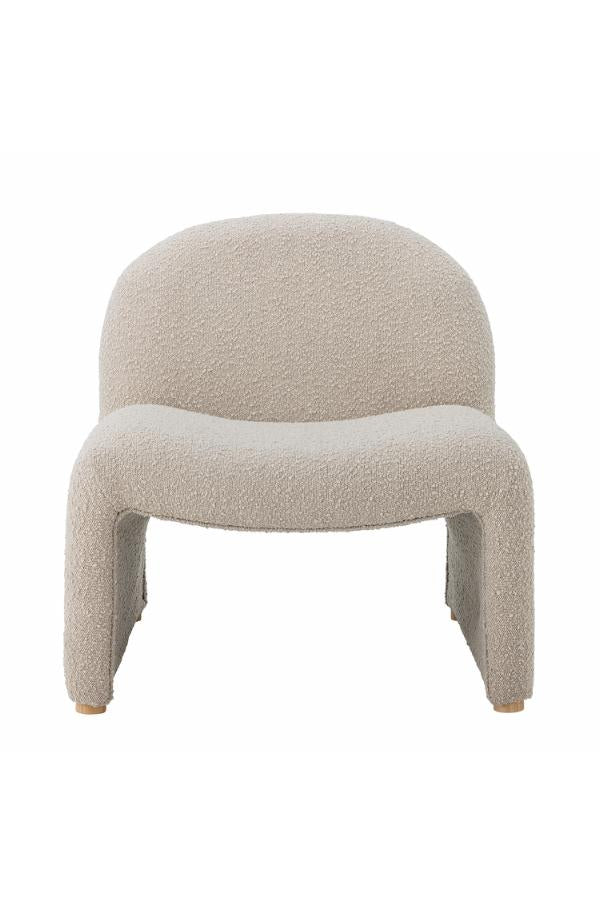Bloomingville Neel Lounge Chair, Natur, Polyester L70xH74xB64 cm