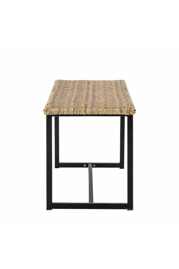 Bloomingville Adilly bänk, natur, polyrotting L114xH45xB38 cm