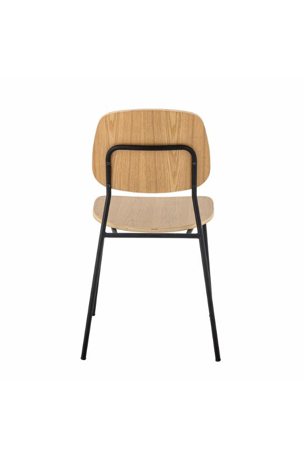 Bloomingville, Monza Matstol, Natur, Plywood L45xH83xB52 cm, 2-pack