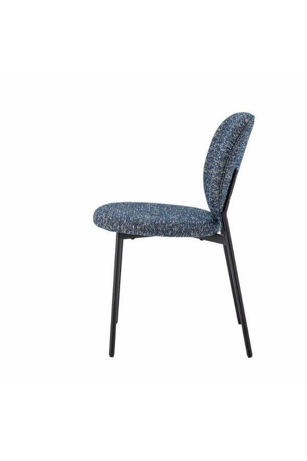 Bloomingville, Percey matstol, blå, FSC ® 100% plywood L56xH82xB47 cm, 2-pack
