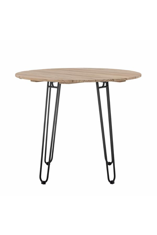 Bloomingville Molito matbord, natur, FSC ® 100%, teak D90xH75 cm