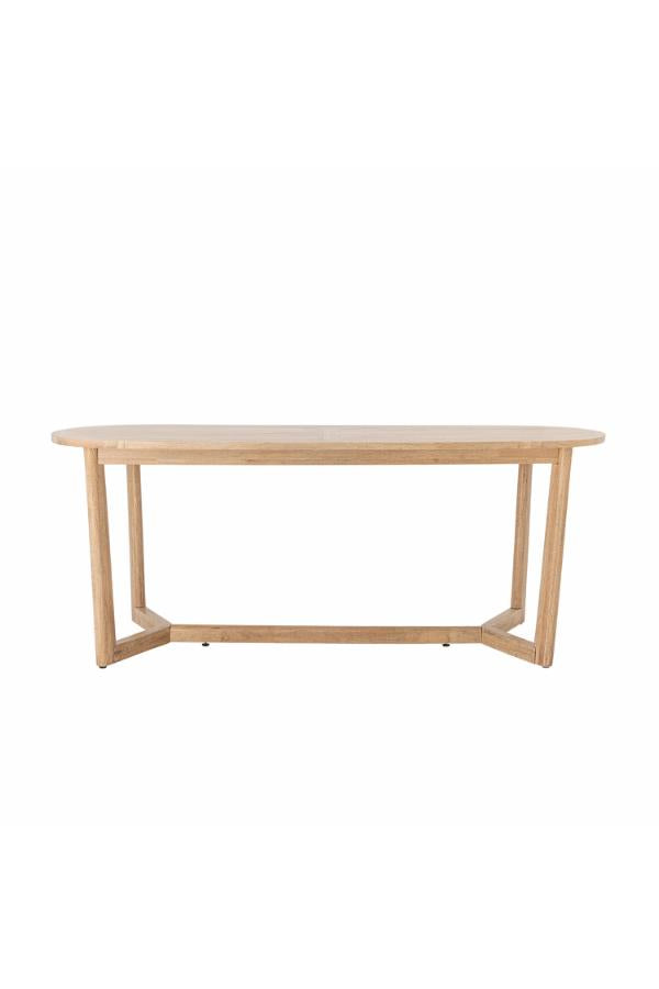 Bloomingville Serrone Matbord, Natur, Gummiträ L200xH75xB100 cm