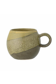 Bloomingville Paula Kopp, Grön, Stengods D9xH8 cm, 8-pack