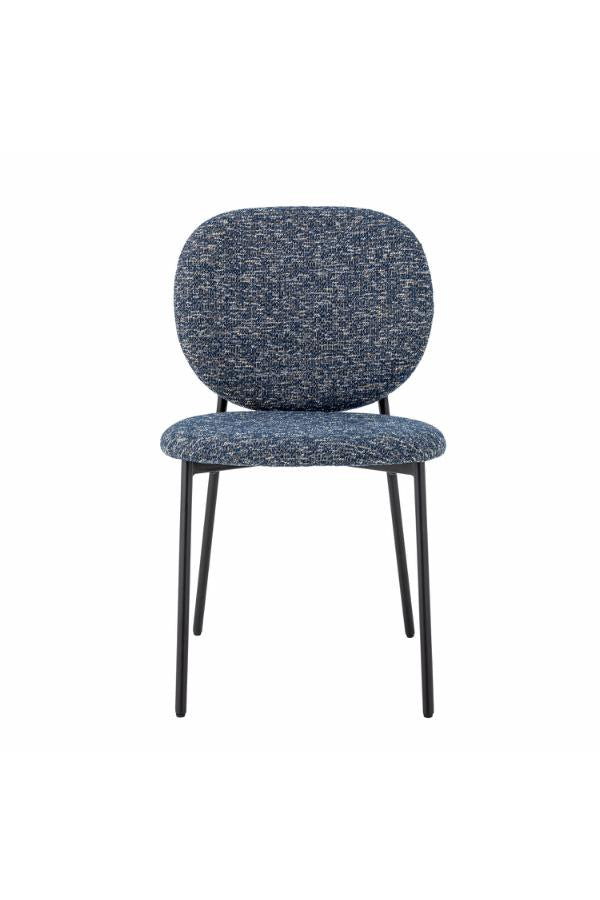 Bloomingville, Percey matstol, blå, FSC ® 100% plywood L56xH82xB47 cm, 2-pack