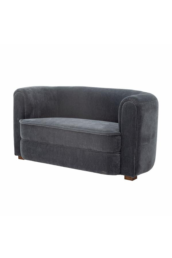 Creative Collection, Malala Soffa, Blå, Återvunnen Polyester L152xH73xB79 cm