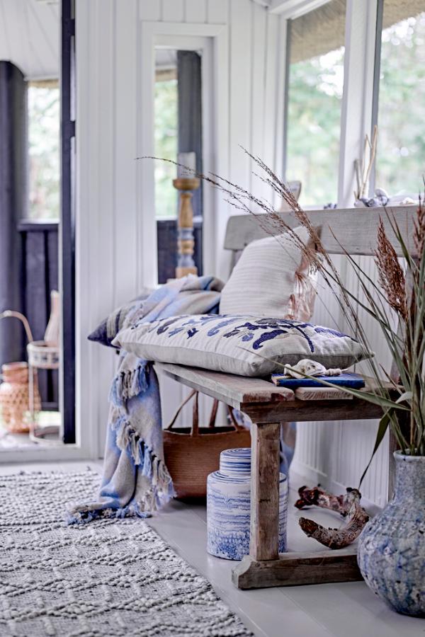 Creative Collection Maisy Matta, Grå, Polyester L245xB75 cm