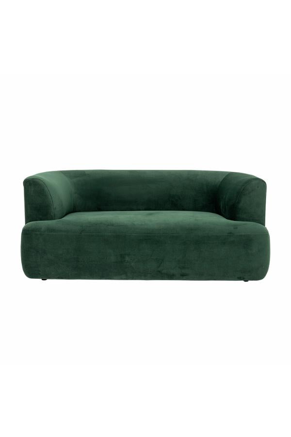 Bloomingville Morgan Soffa, Grön, Polyester L165xH70xB84 cm