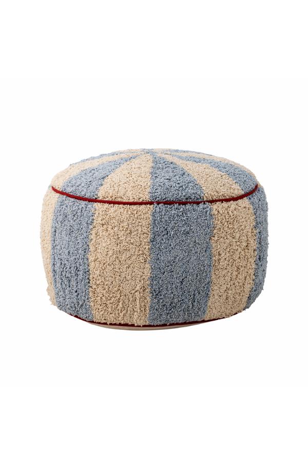 Bloomingville Mini Charoline Puff, Multifärgad, Bomull D44xH26 cm