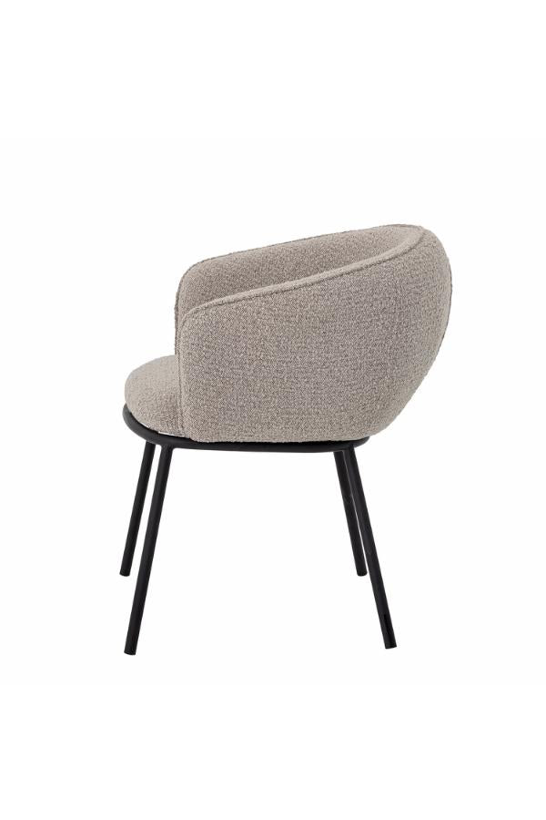 Bloomingville Cortone Matstol, Grå, Polyester L60xH76xB63 cm
