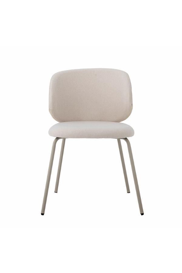 Bloomingville, Ponte Matstol, Grå, Polyester L53xH77xB55 cm, 2-pack