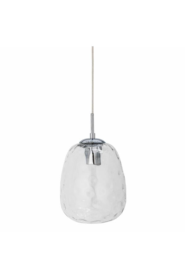 Bloomingville Baele taklampa, klar, glas D20xH34 cm