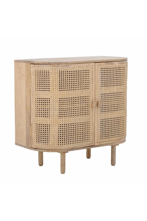 Creative Collection Bandol-skåp, Natur, Mango L80xH75xB40 cm