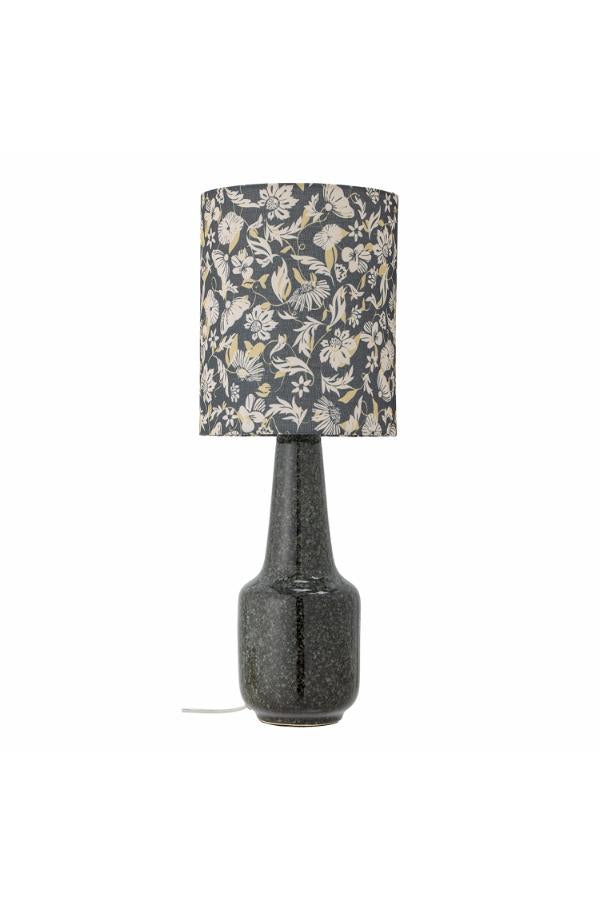 Bloomingville Olefine Bordlampa, Grön, Stengods D23xH62 cm