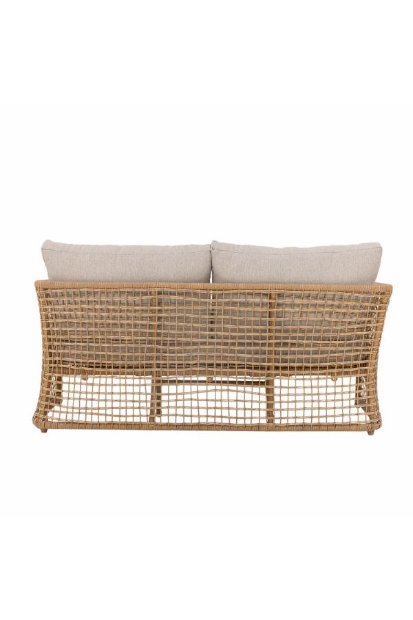 Bloomingville Penzano soffa, natur, polyrotting L164xH70xB72 cm