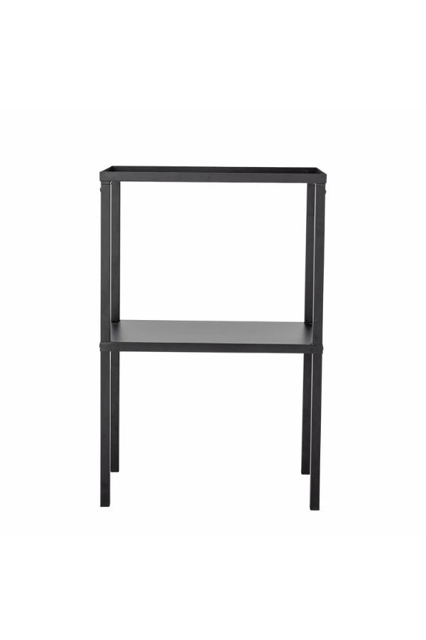 Bloomingville Loups Bokhylla, Svart, Metall L59xH90xB38 cm