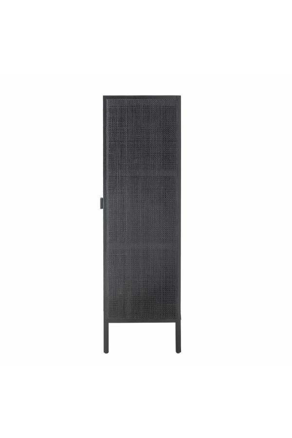 Bloomingville Marikka skåp, svart, FSC ® 100%, mahogny L85xH150xB40 cm