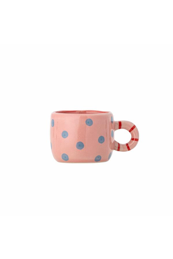 Bloomingville Mini Nini Kopp, Rosé, Stengods D6,5xH5,5 cm