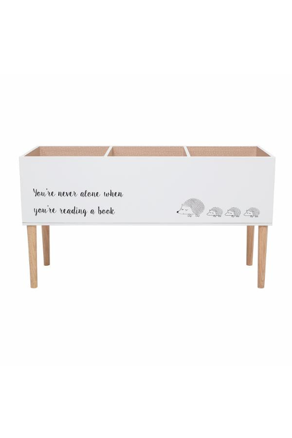 Bloomingville Mini Salam Bokställ, Vit, FSC ® 100%, MDF L90xH50xB30 cm, 2-pack