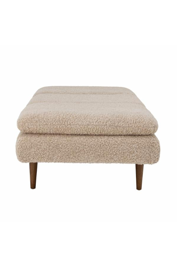 Bloomingville Pione Dagbädd, Natur, Polyester L198xH47xB77 cm