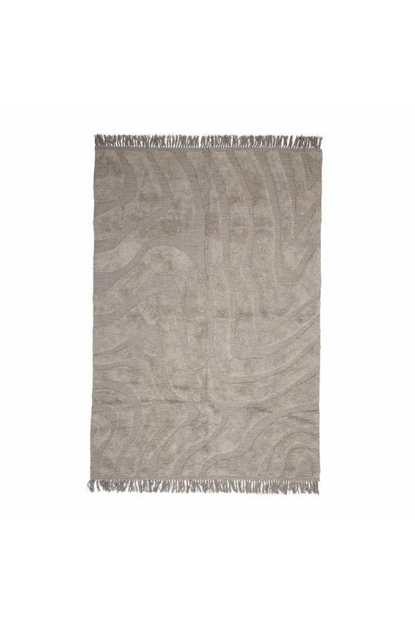 Bloomingville Elaine Matta, Natur, Bomull L210xB150 cm