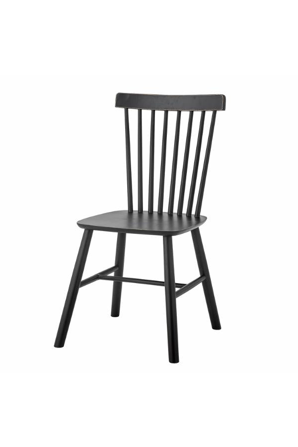 Creative Collection Mill Matstol, Svart, Furu L50xH92xB50 cm, 2-pack