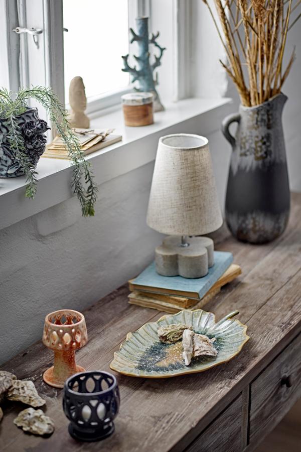 Creative Collection Dorreen Serveringsfat, Blå, Stengods L31xH4xB19,5 cm, 6-pack
