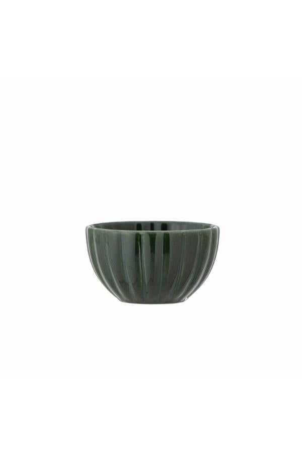 Bloomingville Latina Skål, Grön, Stengods D9xH5 cm, 6-pack