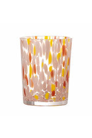 Bloomingville Lilya Dricksglas, Ros, Glas D8xH10,5 cm, 4-pack