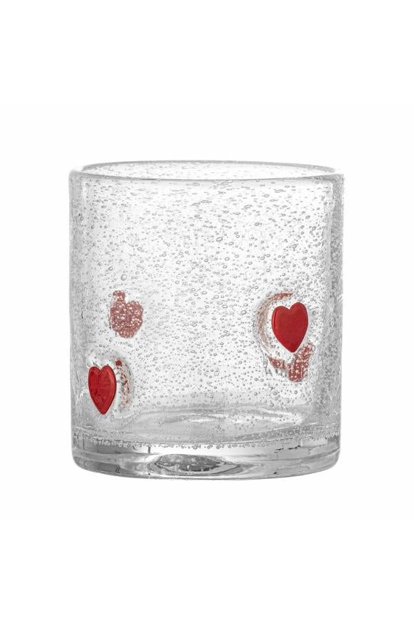Bloomingville Debra Dricksglas, Klart, Glas D9xH10 cm, 6-pack