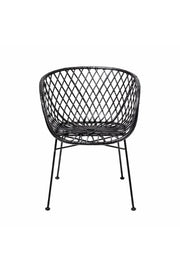 Bloomingville Kama Lounge Chair, 2-pack, Black, Rattan L59xH76xW59 cm