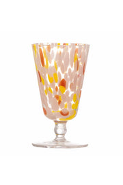 Bloomingville Lilya Vinglas, Ros, Glas D8xH14,5 cm, 4-pack