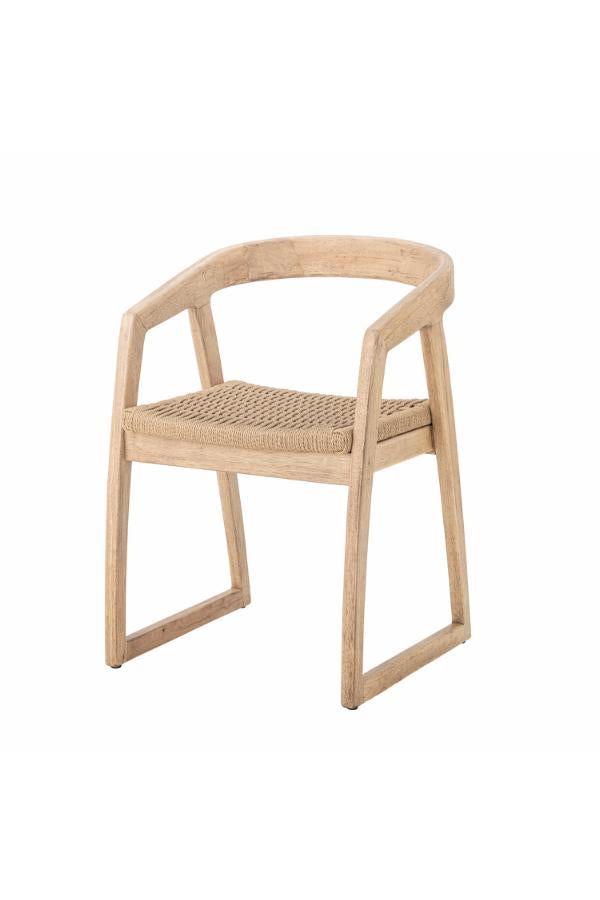 Bloomingville, Creative Collektion Serrone Matstol, Natur, Gummiträ L53xH76xB53 cm
