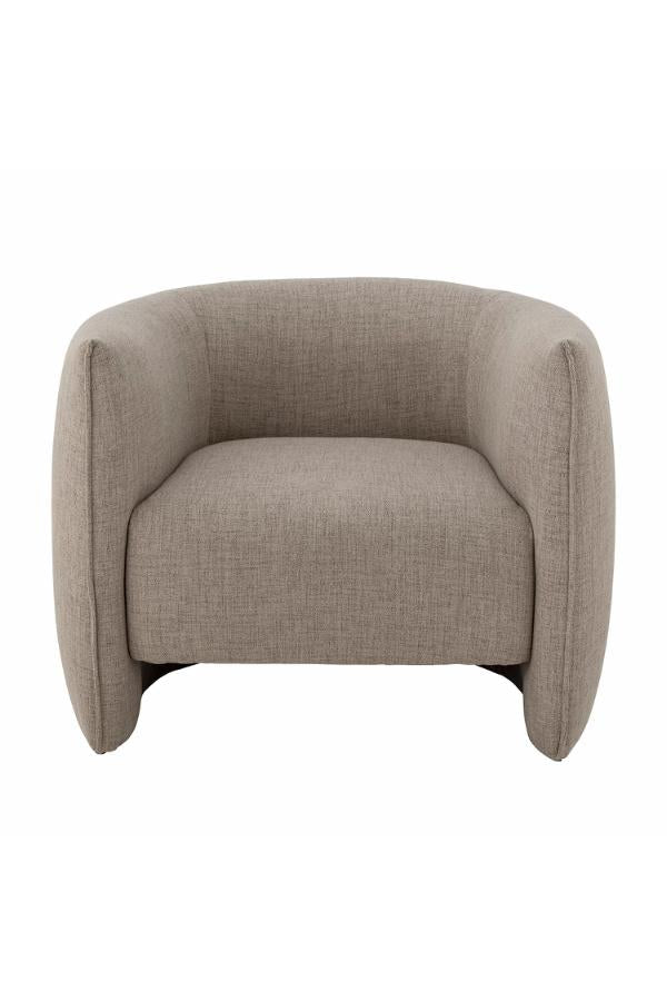 Bloomingville Bacio Loungefåtölj, Natur, Återvunnen Polyester L92xH74xB87 cm