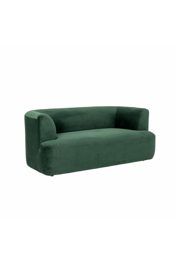 Bloomingville Morgan Soffa, Grön, Polyester L165xH70xB84 cm