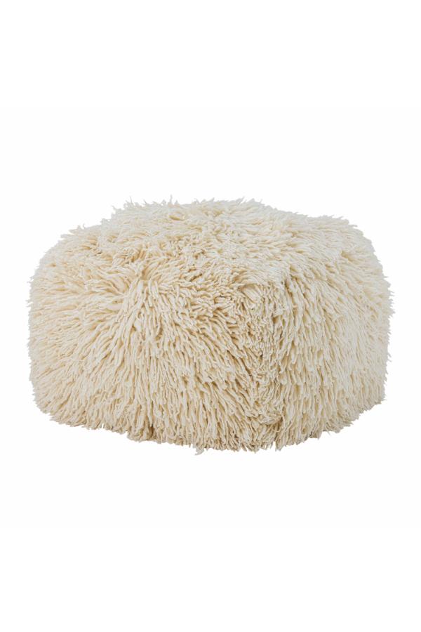 Bloomingville Lomba Puff, Natur, Ull L80xH45xB80 cm