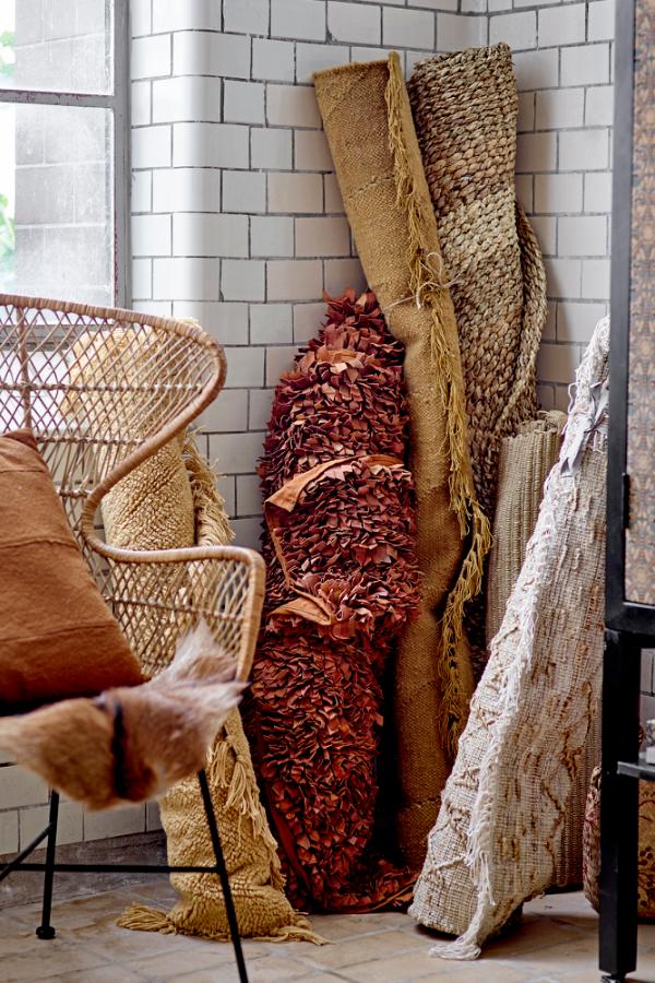 Bloomingville Rupenmatta, Natur, Jute L215xB150 cm