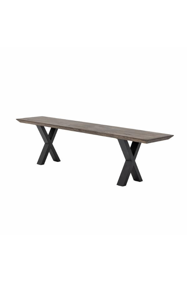 Bloomingville Maldon bänk, brun, FSC ® 100%, ek L190xH47xB37 cm