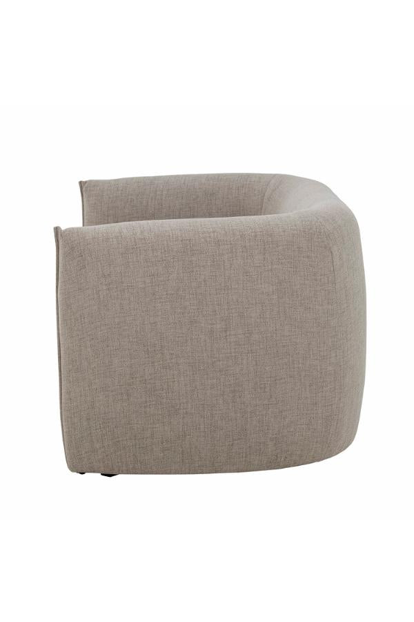 Bloomingville Bacio Soffa, Natur, Återvunnen Polyester L168xH74xB87 cm