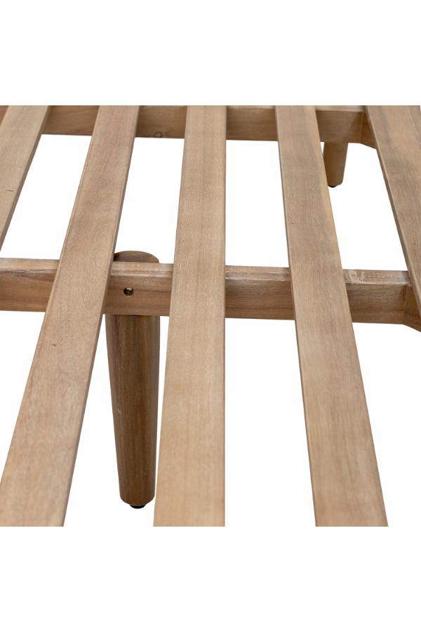 Bloomingville Cesano Loungeset, Nature, FSC ® 100%, Acacia T:L90xH25xB50/S:L149xH70xB65/C:L150xB65, Set om 3