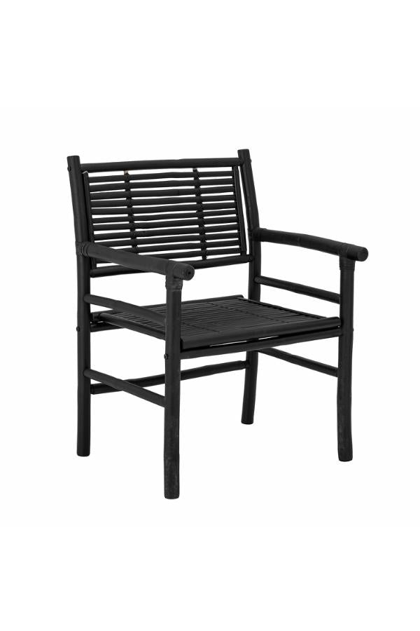 Bloomingville Coen Loungefåtölj, 2-pack, Svart, Bambu L53xH84xB63 cm