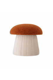 Bloomingville Mini Bertil Puff, Röd, Polyester D37xH35 cm, 2-pack