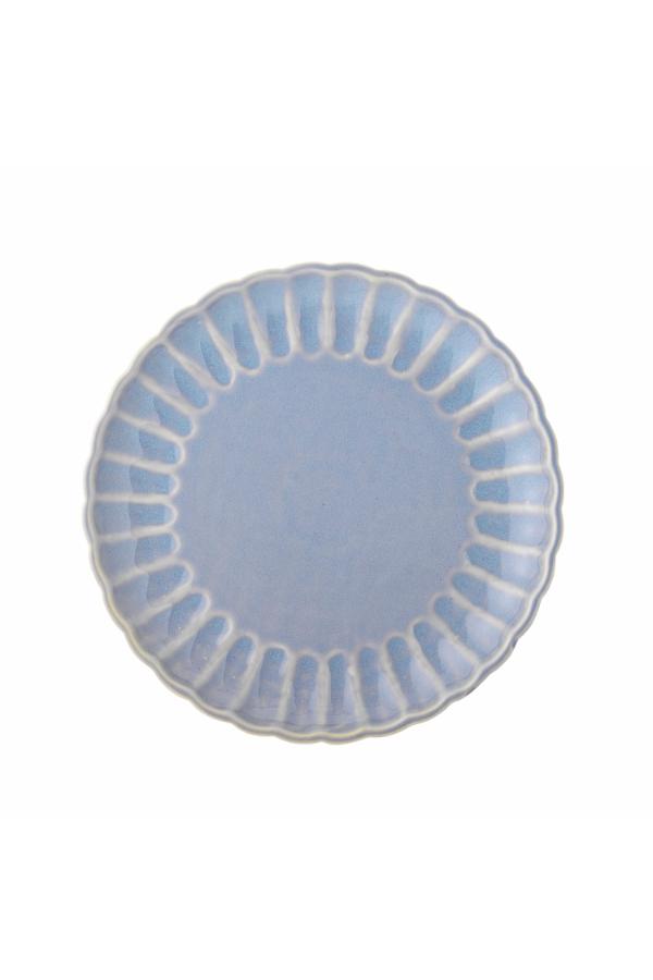 Bloomingville Latina Tallrik, Blå, Stengods D20xH2 cm, 6-pack