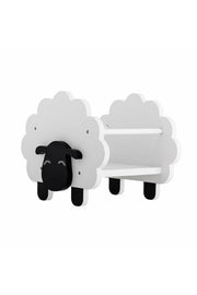 Bloomingville Mini Bokställ för vagn, vitt, FSC ® 100%, MDF L30,5xH30xB35 cm, 2-pack