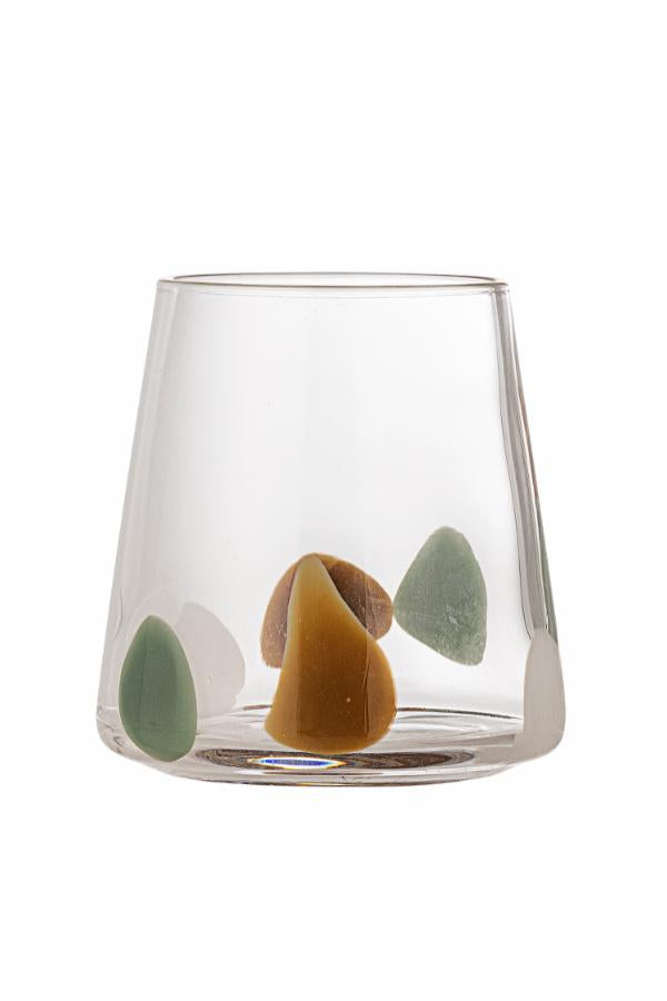 Bloomingville Gildor Dricksglas, Multi, Glas D9,5xH10 cm, 6-pack
