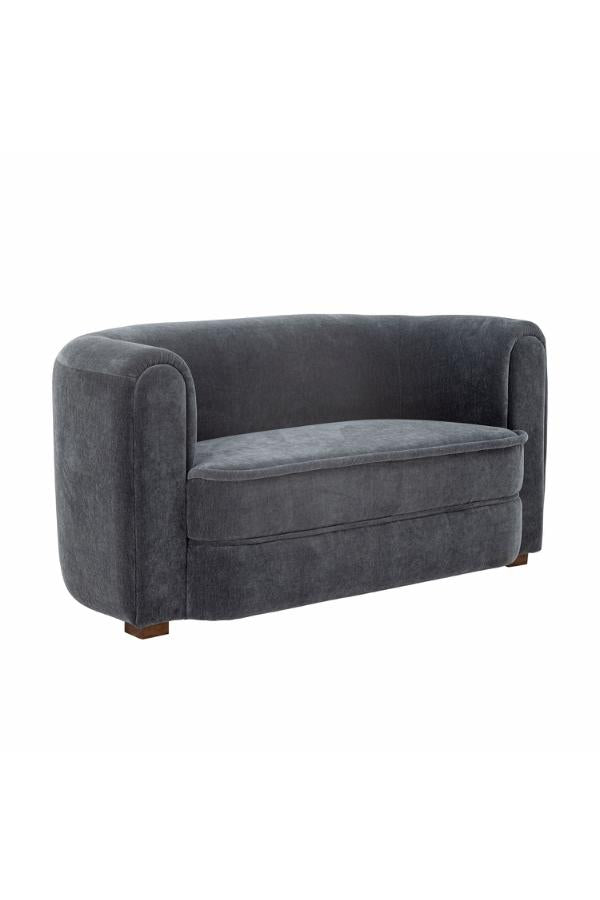 Creative Collection, Malala Soffa, Blå, Återvunnen Polyester L152xH73xB79 cm