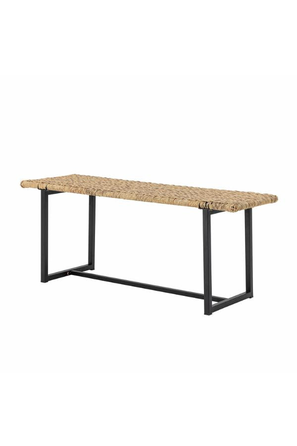 Bloomingville Adilly bänk, natur, polyrotting L114xH45xB38 cm