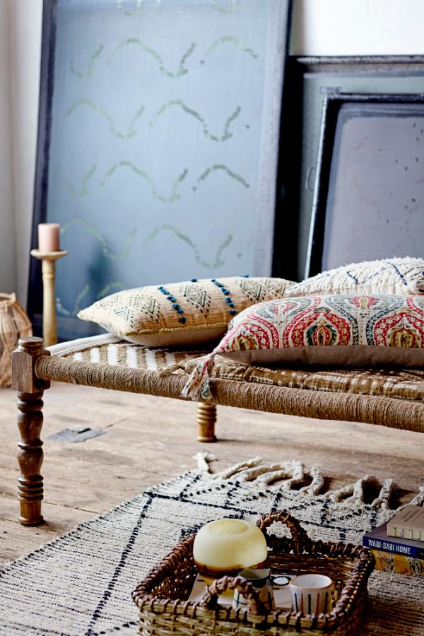 Bloomingville, Creative Collection Yuki-matta, natur, bomull L180xB120 cm