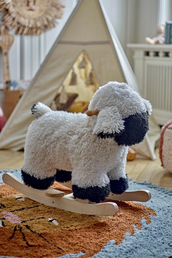 Bloomingville Mini Leroy Matta, Multifärgad, Bomull D130 cm