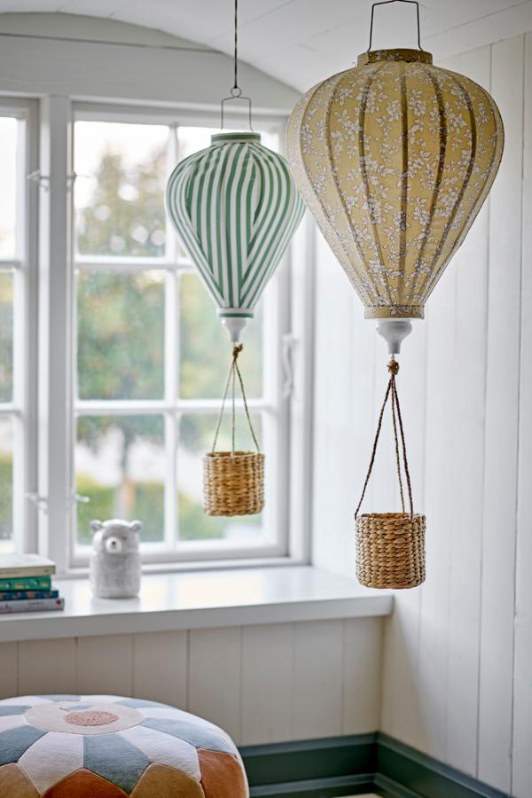 Bloomingville Pompmobil, Gul, Polyester D35xH85 cm