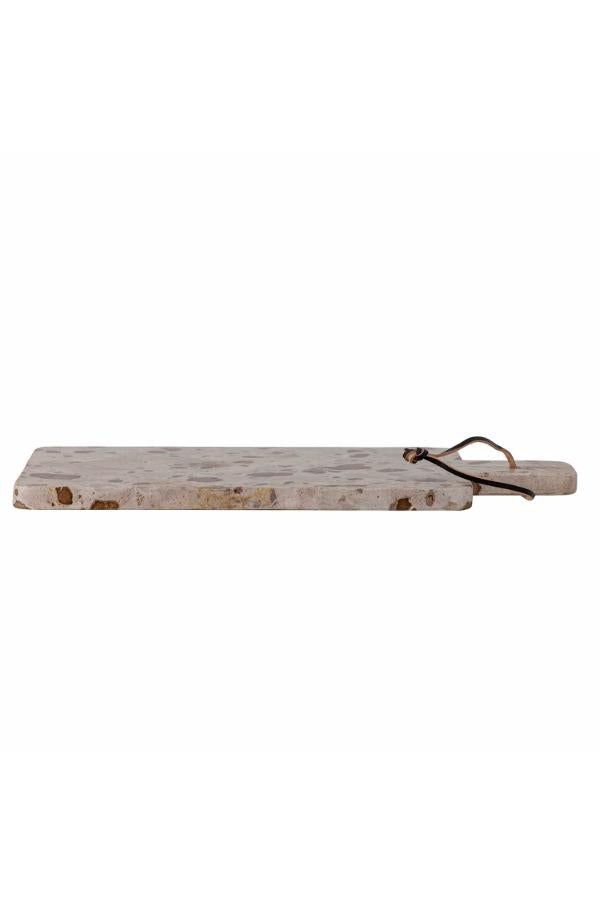 Bloomingville Nukaka skärbräda, brun, marmor L40xH1,5xB20 cm